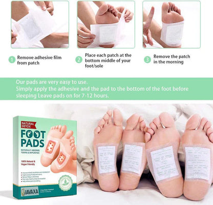 Herbal And Gentle Ingredient Detox Foot Pads (PACK OF 2)