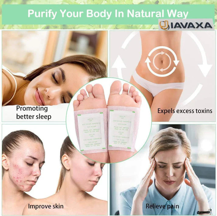 Herbal And Gentle Ingredient Detox Foot Pads (PACK OF 2)