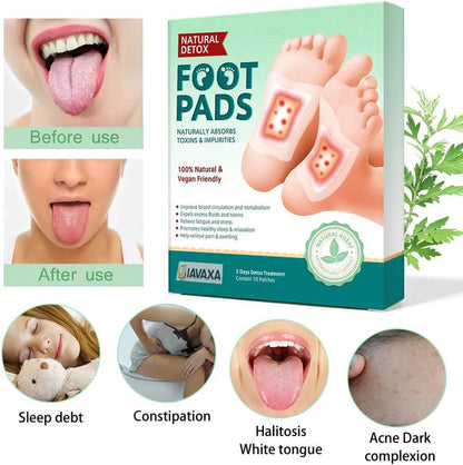 Herbal And Gentle Ingredient Detox Foot Pads (PACK OF 2)