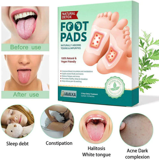 Herbal And Gentle Ingredient Detox Foot Pads (PACK OF 2)